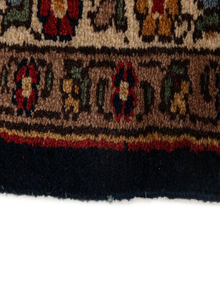 Detail image of  7' 5 x 10' 6  Hand Knotted Hamedan Persian Wool Rug