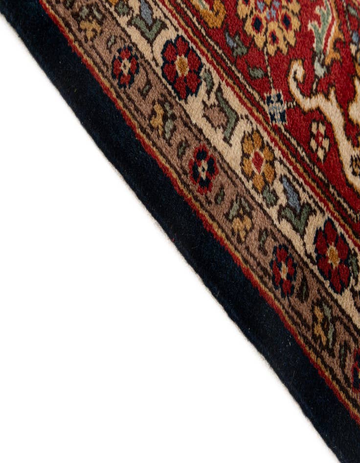 Detail image of  7' 5 x 10' 6  Hand Knotted Hamedan Persian Wool Rug