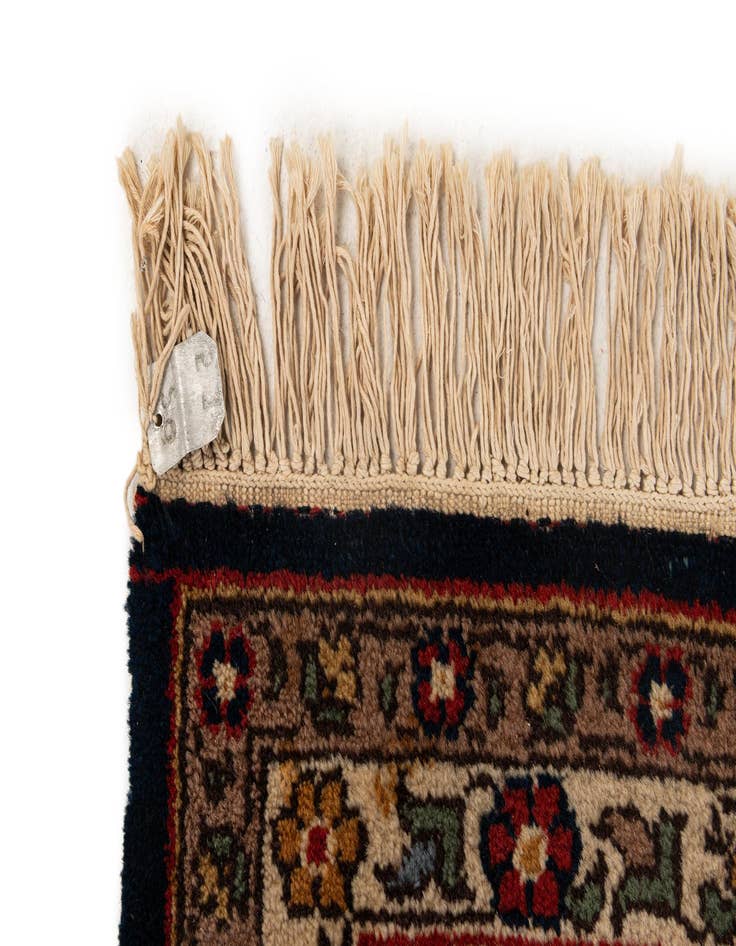 Detail image of  7' 5 x 10' 6  Hand Knotted Hamedan Persian Wool Rug