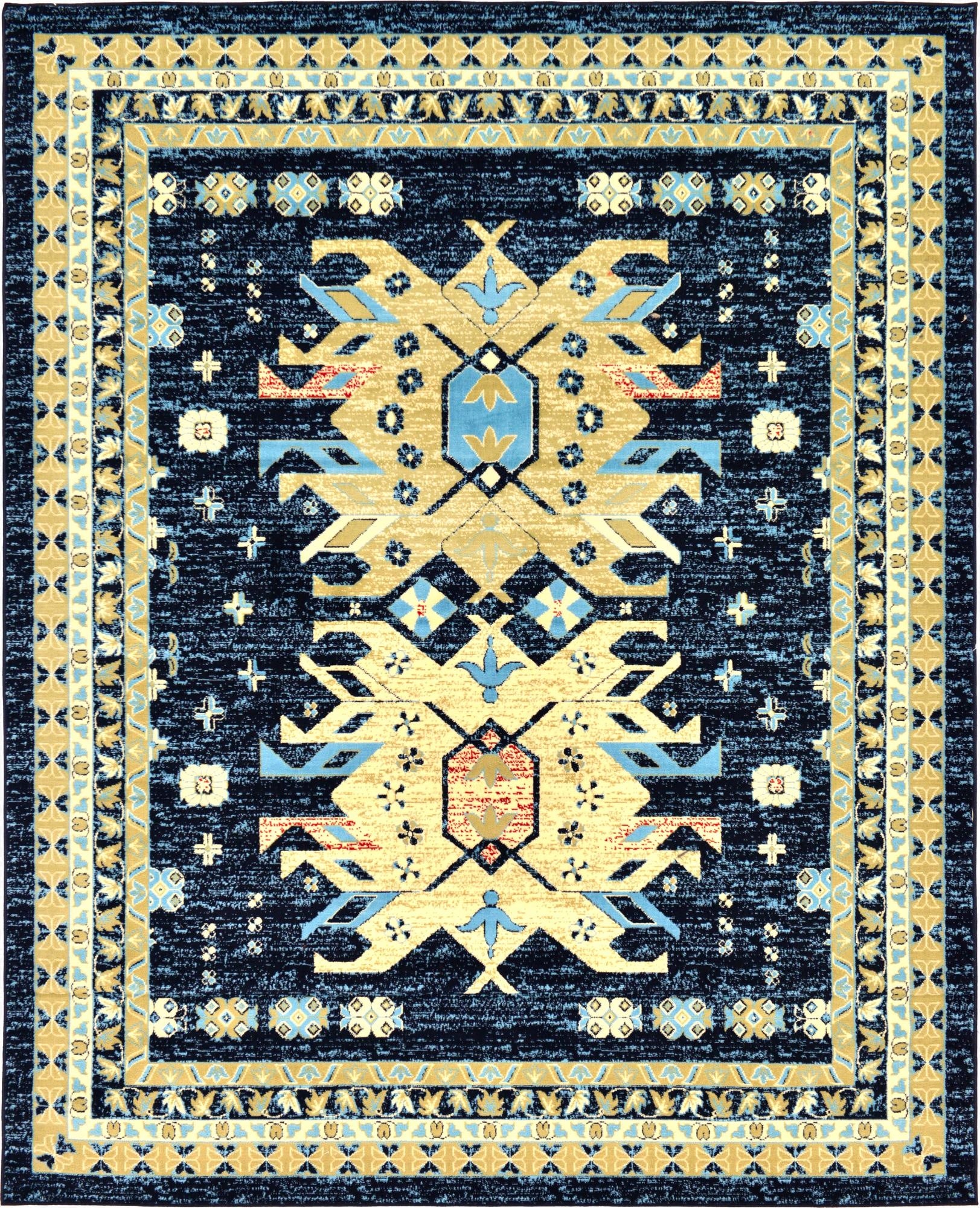  7' 10 x 10' Heris Rug