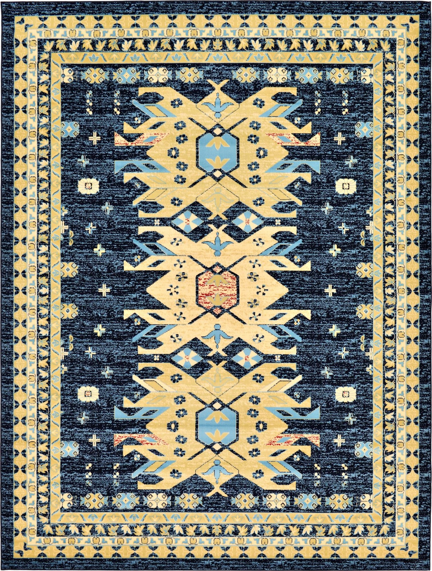  10' x 13' Heris Rug