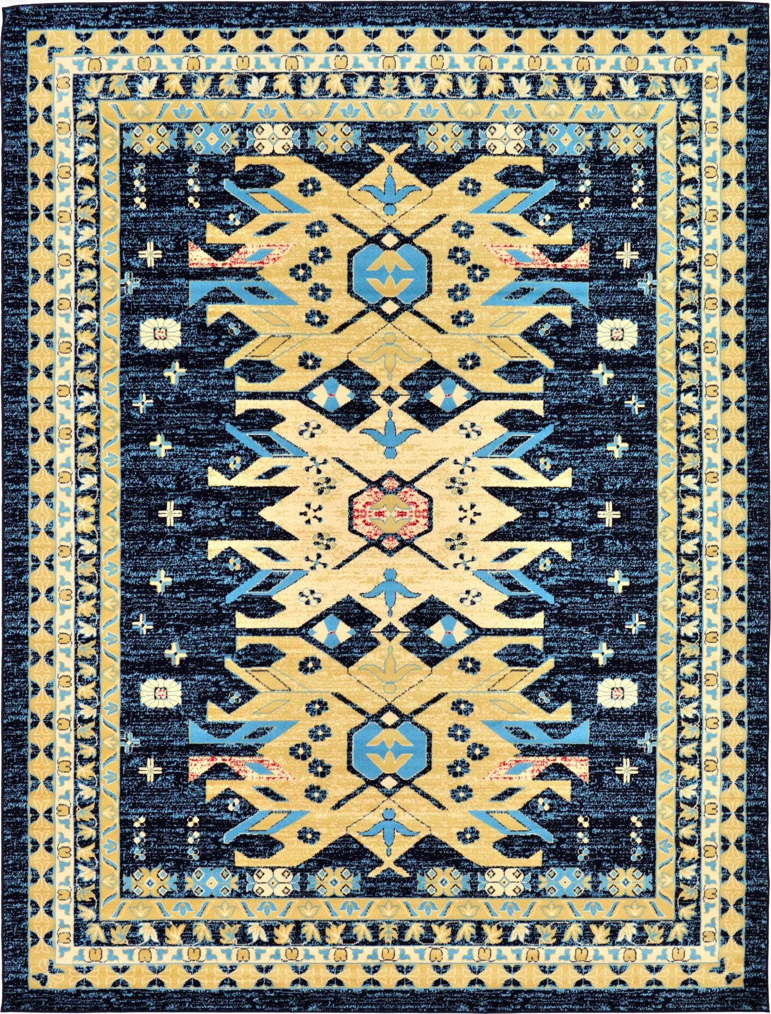  9' x 12' Heris Rug
