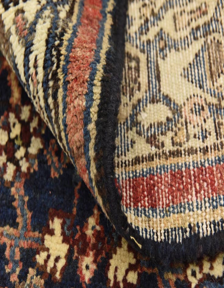 Detail image of  5' 7 x 10'  Hand Knotted Hossainabad Persian Wool Rug