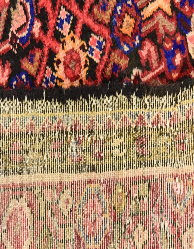 Detail image of  3' 9 x 6' 7  Hand Knotted Hossainabad Persian Wool Rug