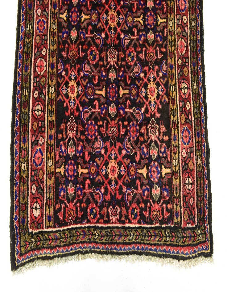 Detail image of  3' 9 x 6' 7  Hand Knotted Hossainabad Persian Wool Rug