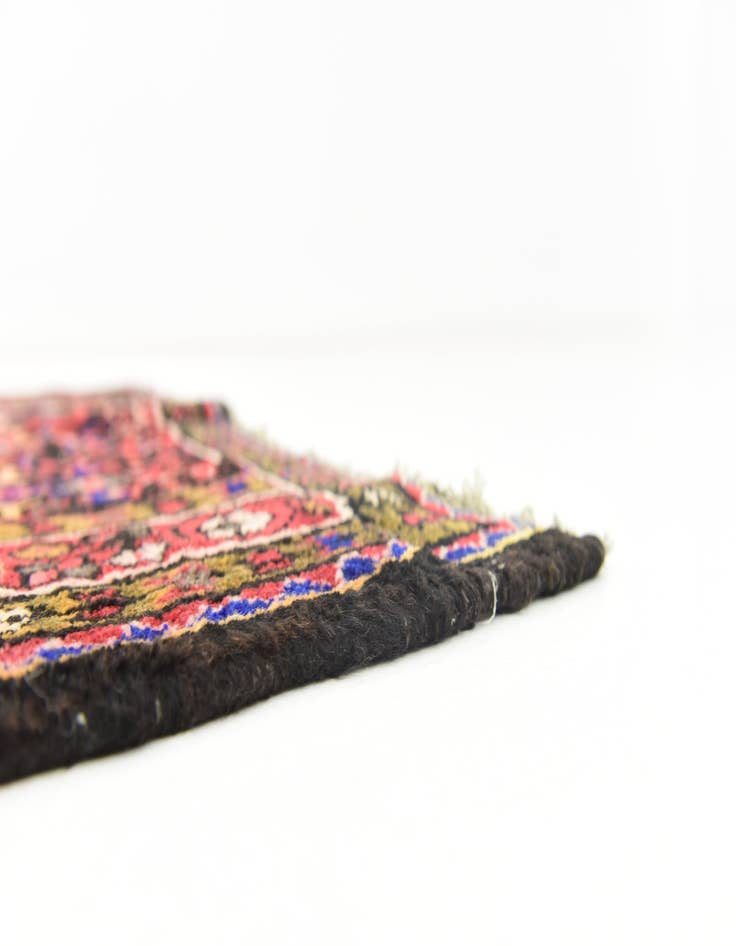 Detail image of  3' 9 x 6' 7  Hand Knotted Hossainabad Persian Wool Rug