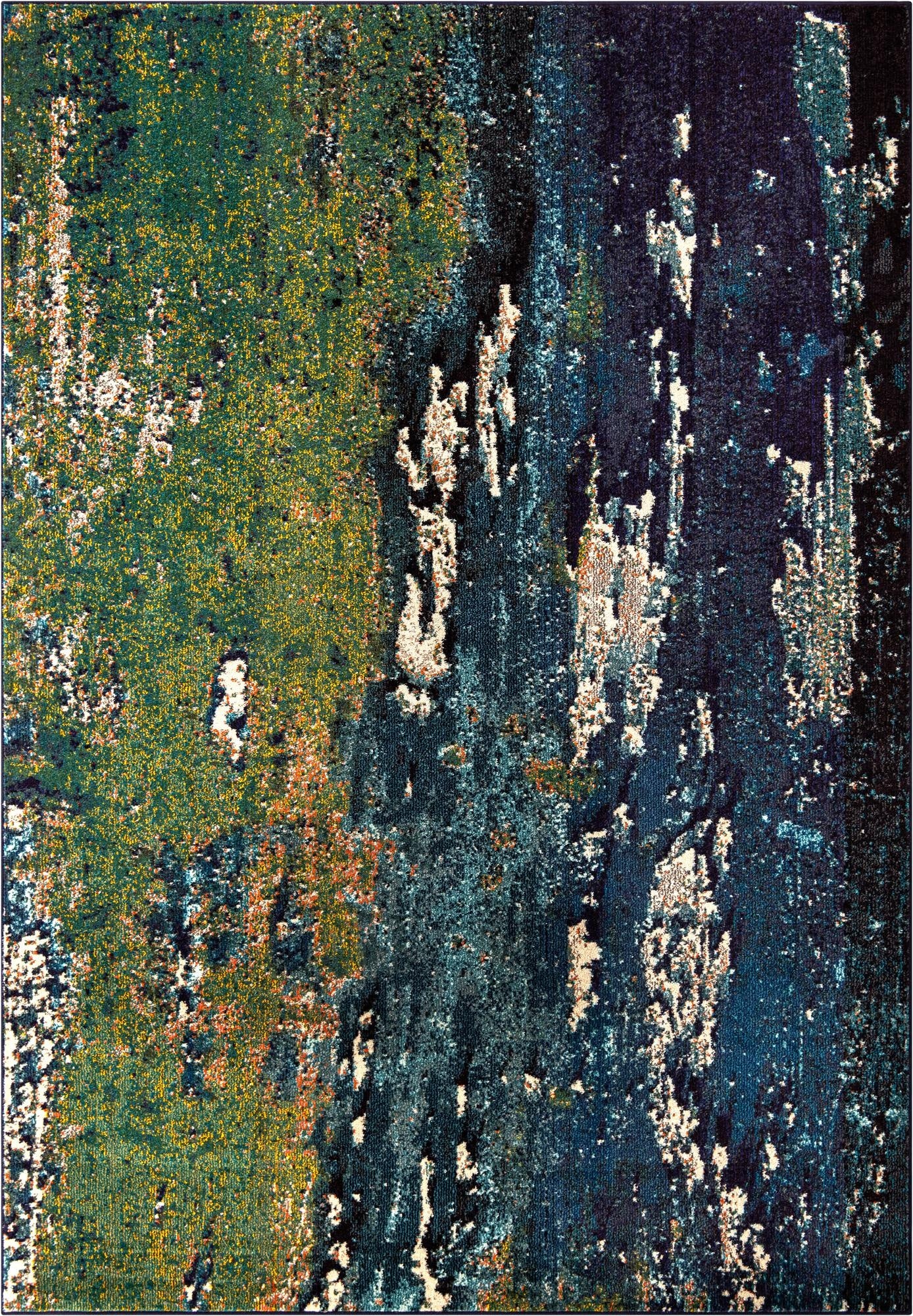  7' x 10'  Washable Hyacinth Rug