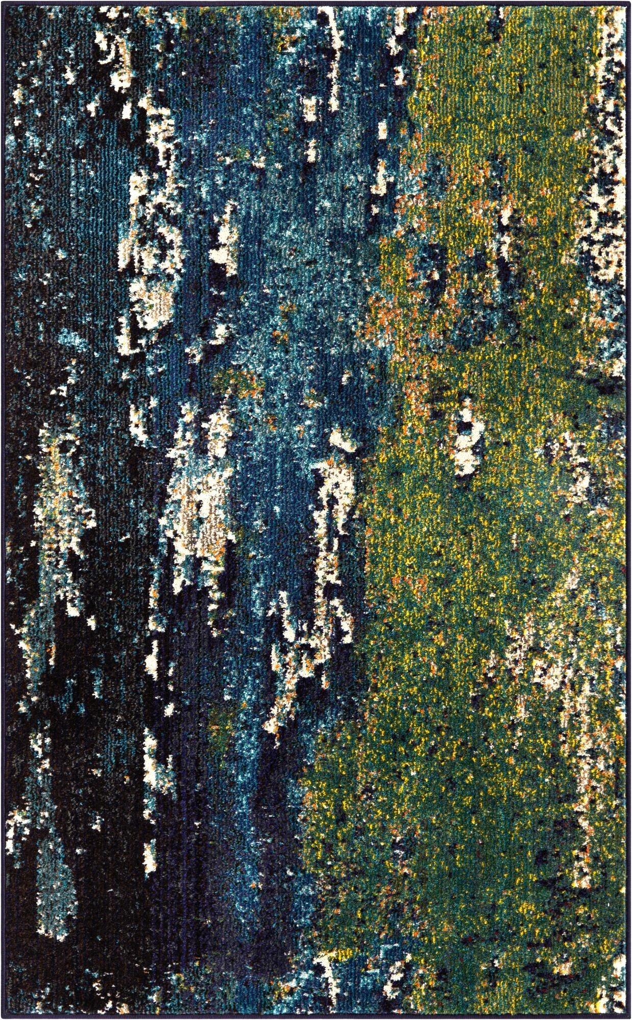  3' 3 x 5' 3  Washable Hyacinth Rug