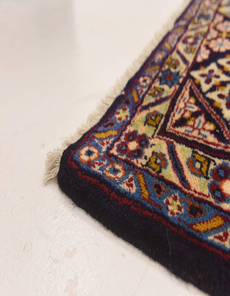 Detail image of  10' 2 x 13' 8  Hand Knotted Isfahan Persian Wool Rug