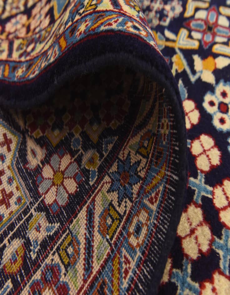 Detail image of  10' 2 x 13' 8  Hand Knotted Isfahan Persian Wool Rug