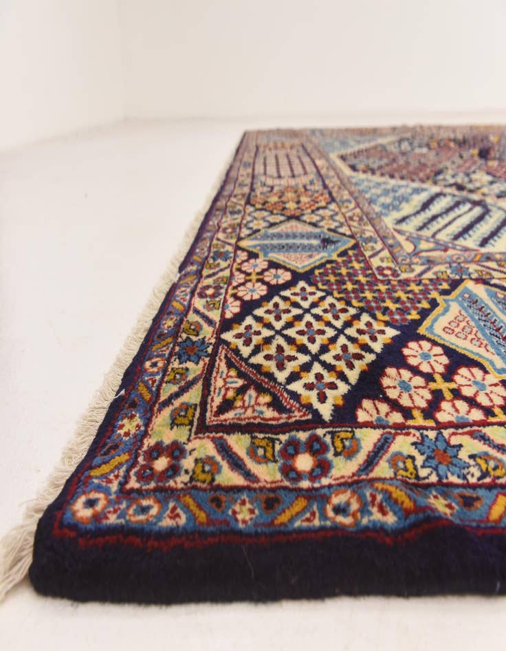Detail image of  10' 2 x 13' 8  Hand Knotted Isfahan Persian Wool Rug