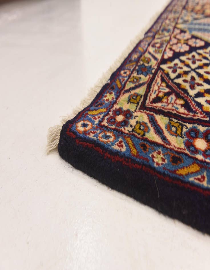 Detail image of  10' 2 x 13' 8  Hand Knotted Isfahan Persian Wool Rug