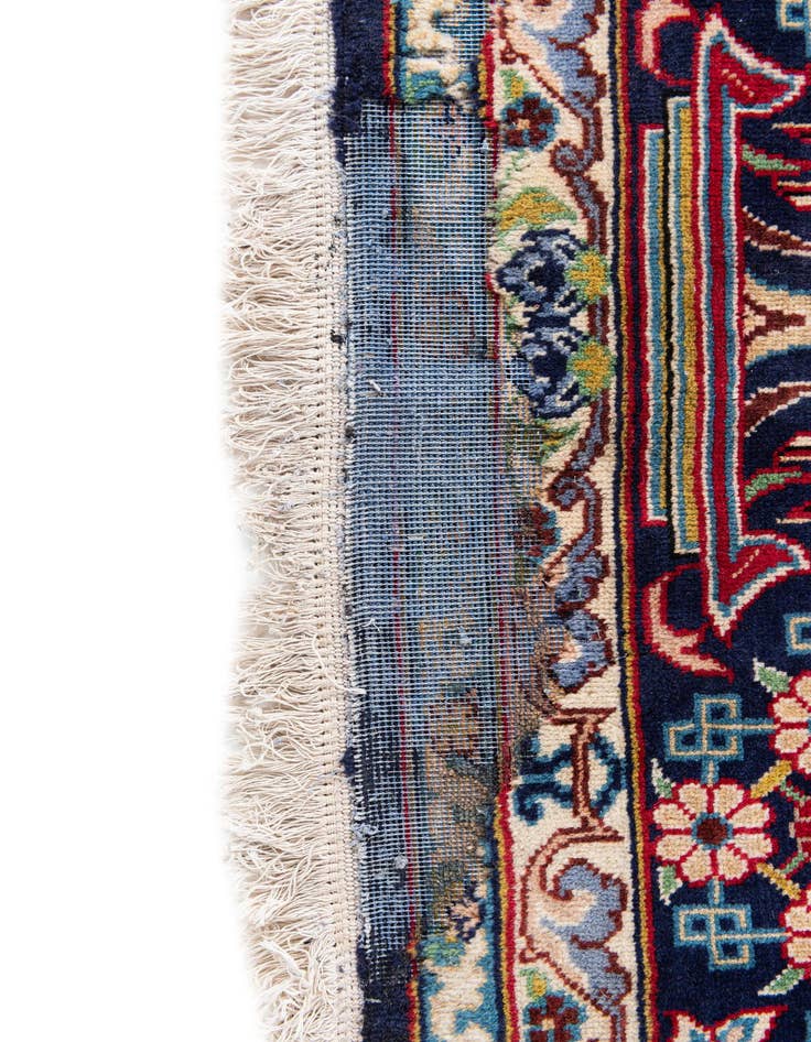 Detail image of  10' 1 x 15' 2  Hand Knotted Isfahan Persian Wool Rug