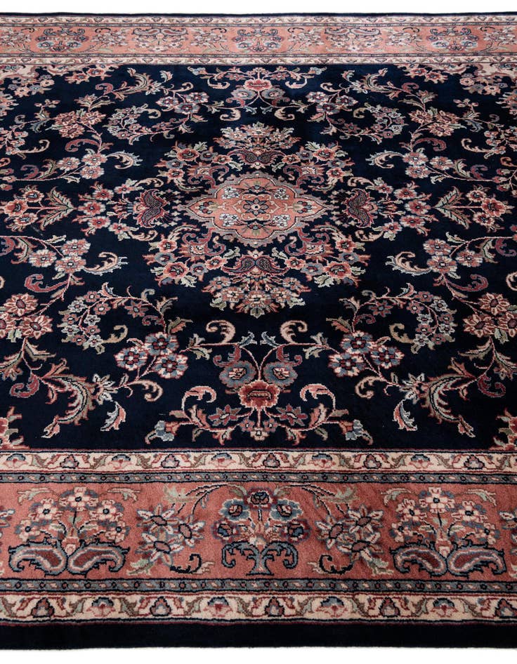 Detail image of  6' 7 x 8' 5  Hand Knotted Jaipur Agra Wool Rug