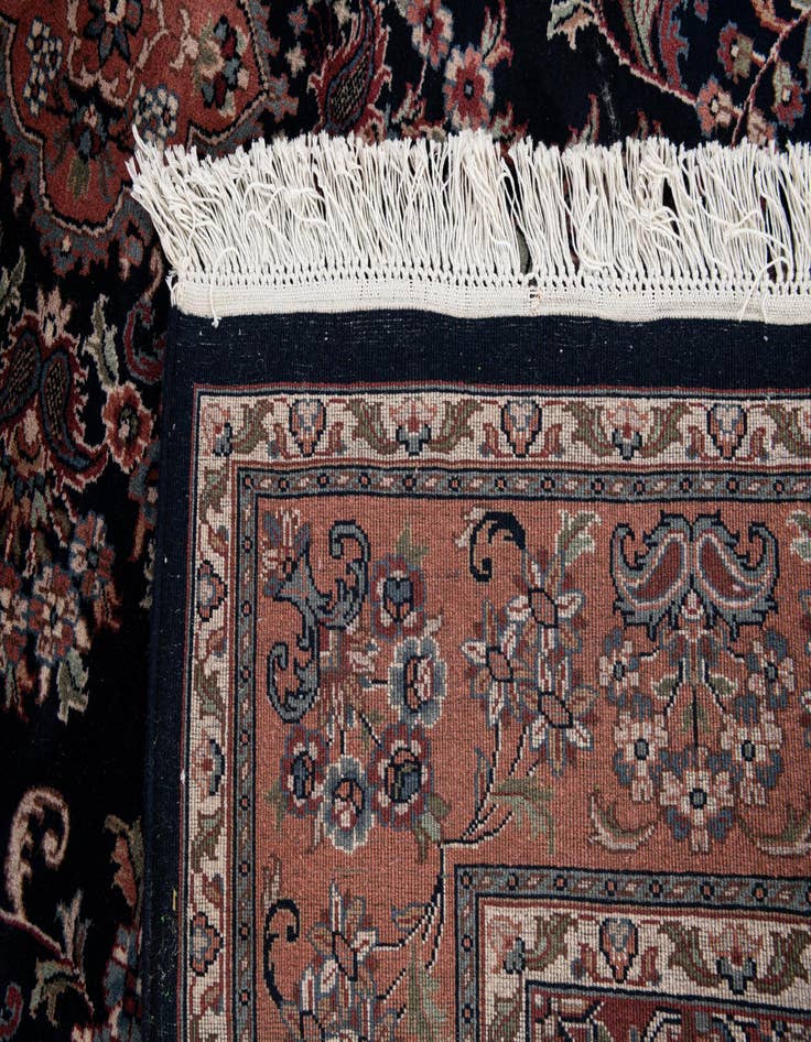 Detail image of  6' 7 x 8' 5  Hand Knotted Jaipur Agra Wool Rug