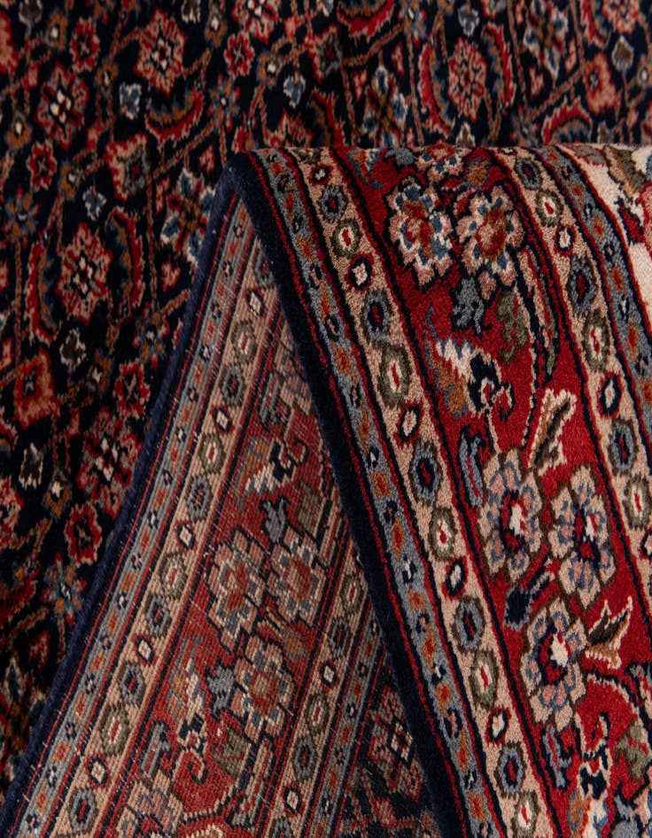 Detail image of  4' 1 x 6' 1  Hand Knotted Jaipur Agra Wool Rug