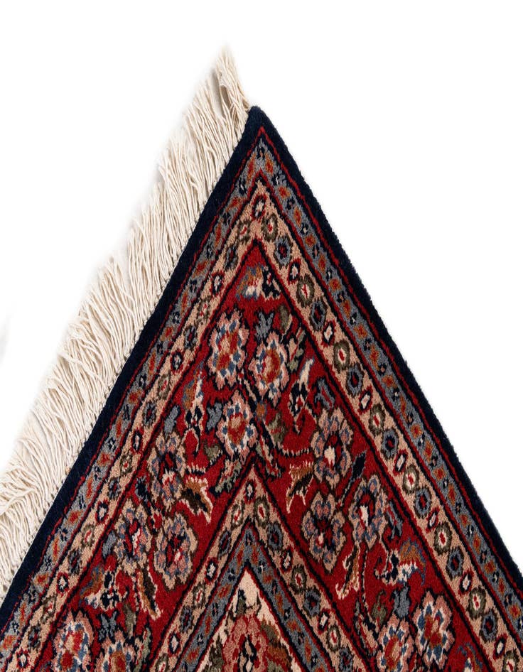 Detail image of  4' 1 x 6' 1  Hand Knotted Jaipur Agra Wool Rug