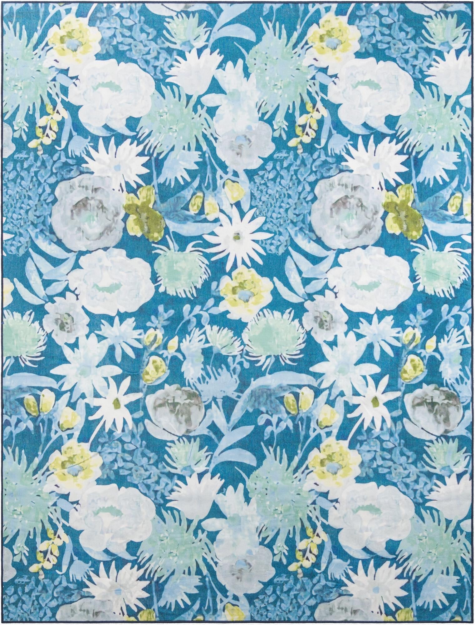  9' x 12'  Washable Jill Zarin Caribbean Indoor / Outdoor Rug