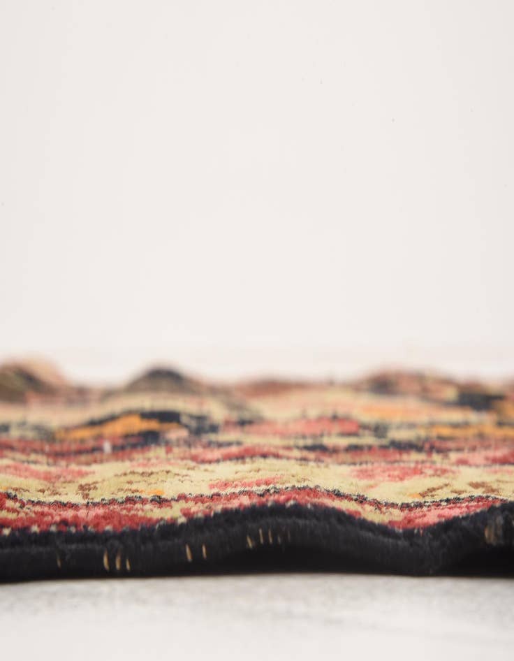 Detail image of  4' 4 x 5' 9  Hand Knotted Karabakh Wool Rug