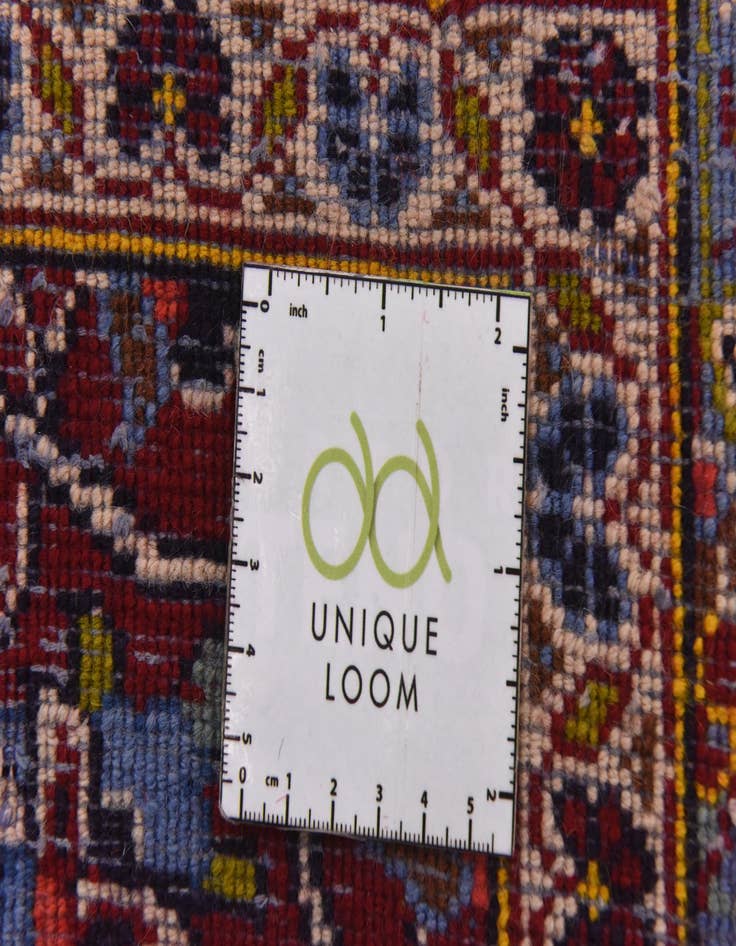 Detail image of  9' 10 x 12' 8  Hand Knotted Kashan Persian Wool Rug