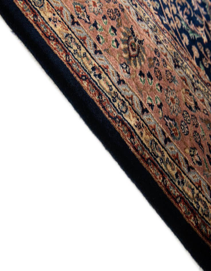 Detail image of  6' 7 x 10'  Hand Knotted Kashan Oriental Wool Rug