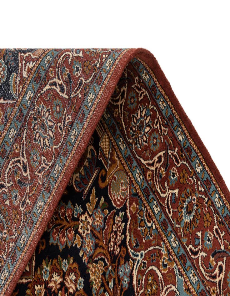 Detail image of  3' 10 x 5' 9  Hand Knotted Kashan Oriental Wool Rug