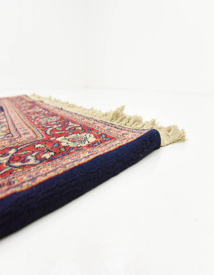 Detail image of  4' 4 x 7' 2  Hand Knotted Kashan Persian Wool Rug