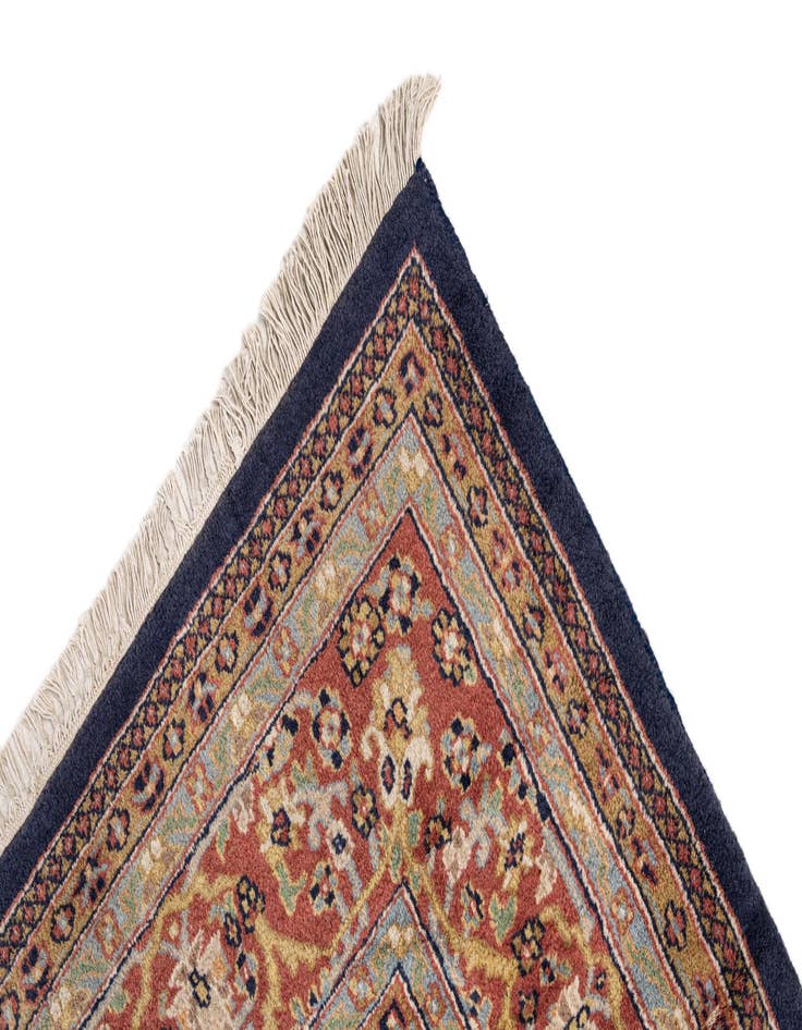 Detail image of  6' 1 x 9' 2  Hand Knotted Kashan Oriental Wool Rug