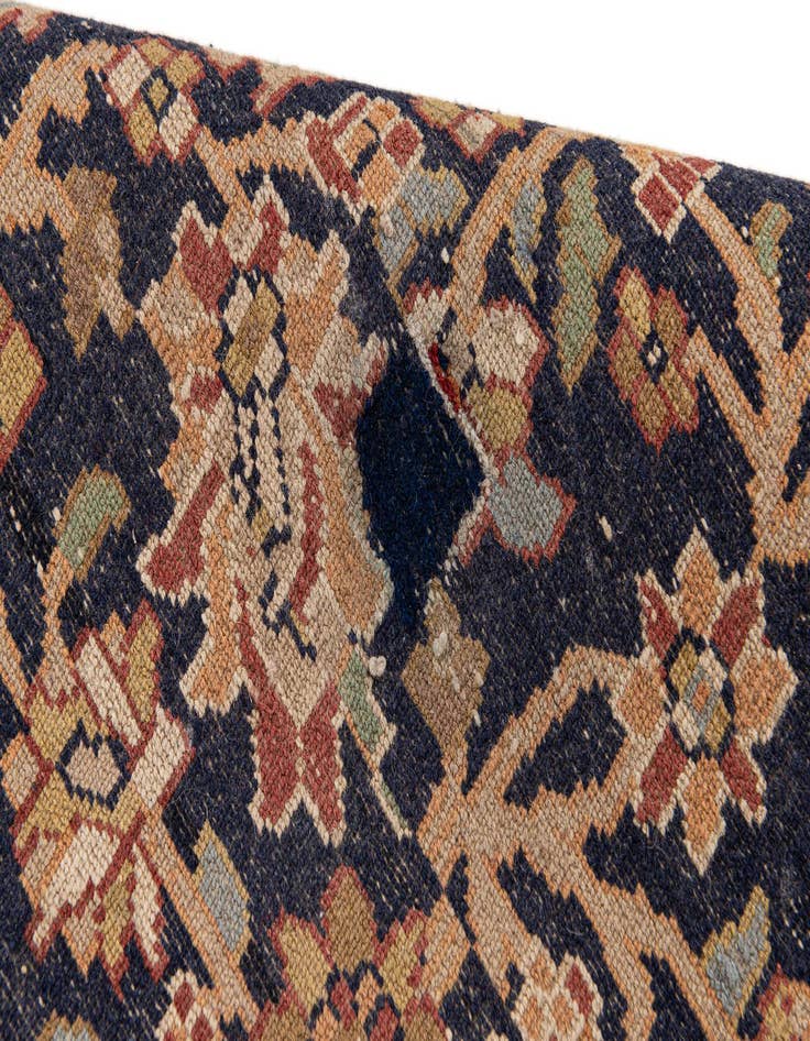 Detail image of  6' 1 x 9' 2  Hand Knotted Kashan Oriental Wool Rug