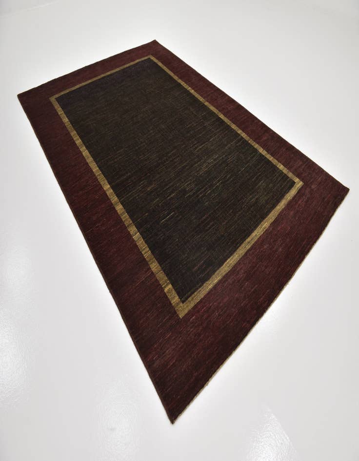 Detail image of  6' 6 x 9' 8  Hand Knotted Kashkuli Gabbeh Wool Rug