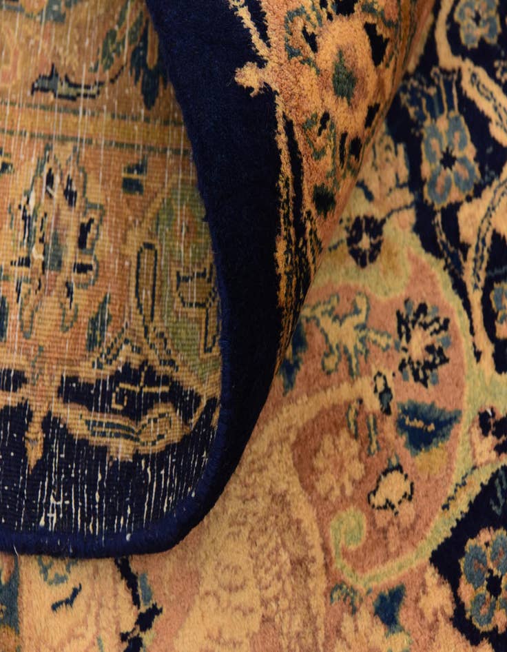 Detail image of  9' 10 x 12' 8  Hand Knotted Kashmar Persian Wool Rug