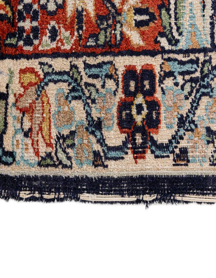 Detail image of  5' x 8'  Hand Knotted Kashmir Oriental Wool Rug