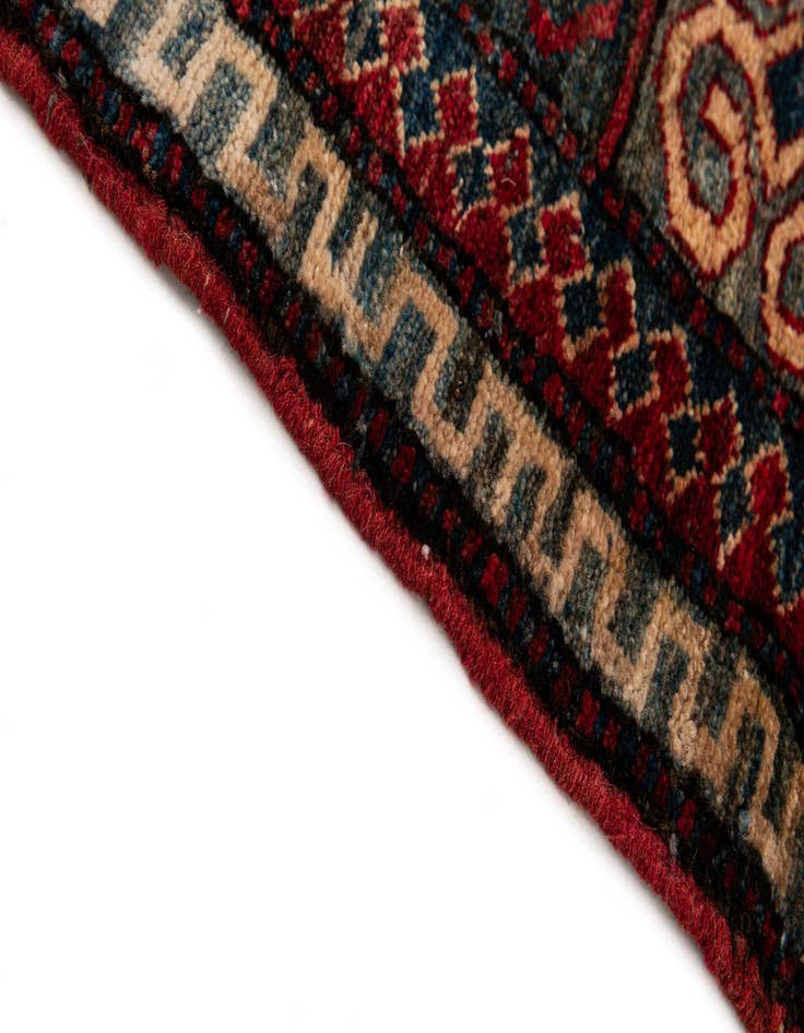 Detail image of  5' x 6' 11  Hand Knotted Kazak Wool Rug