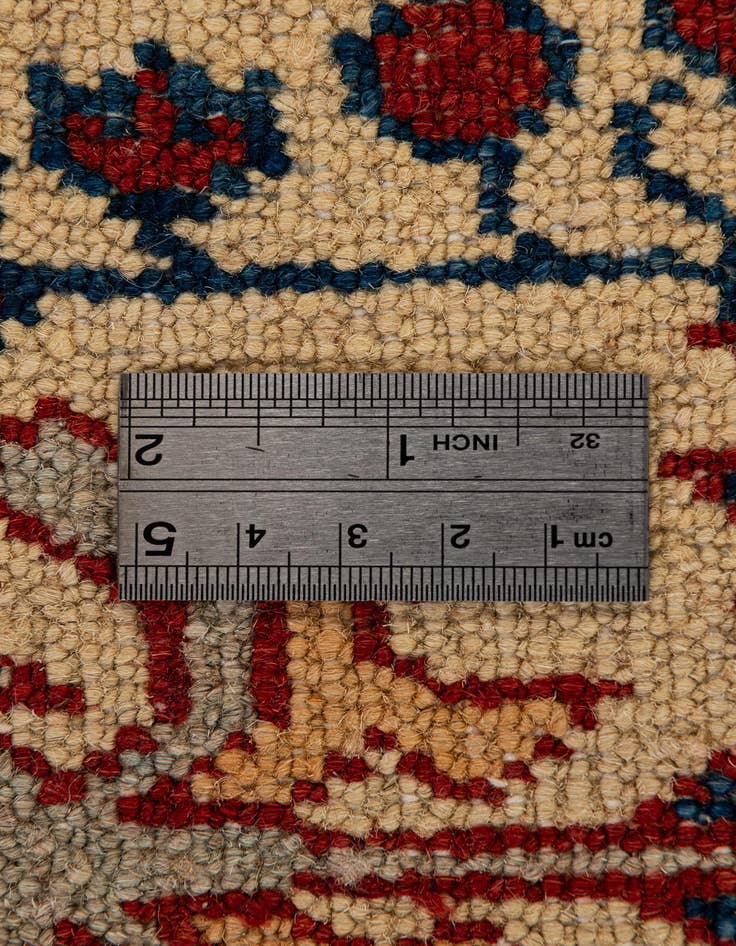 Detail image of  7' 3 x 9' 10  Hand Knotted Kazak Wool Rug
