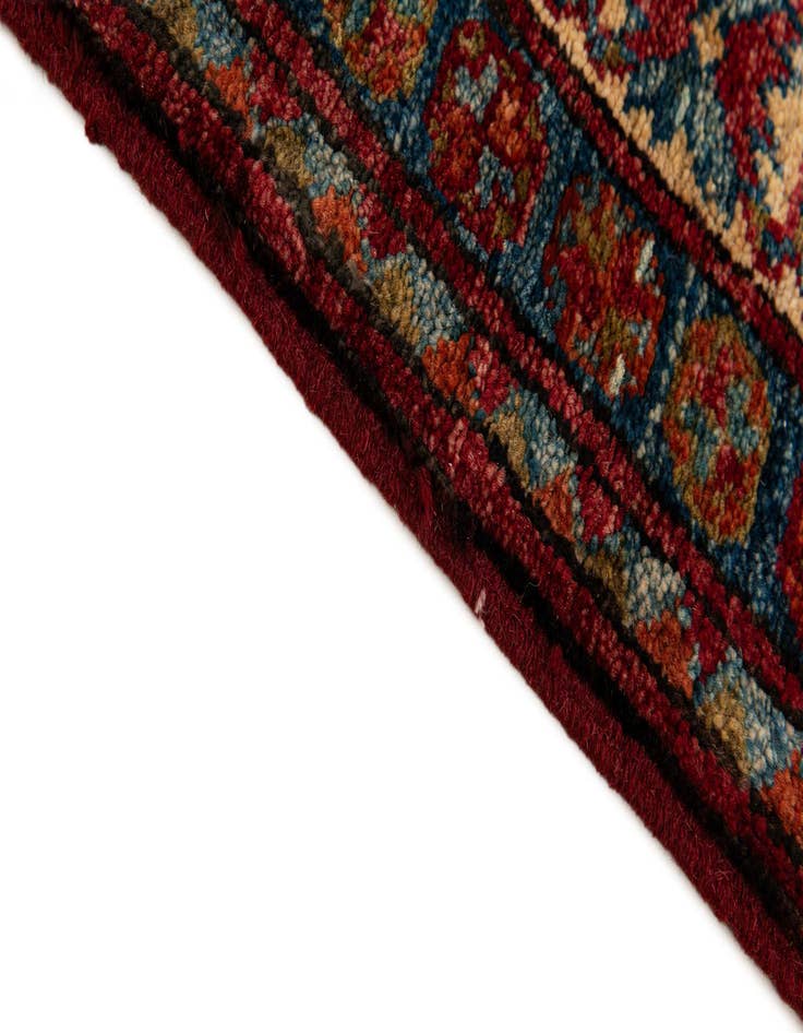 Detail image of  3' 2 x 4' 4  Hand Knotted Kazak Wool Rug