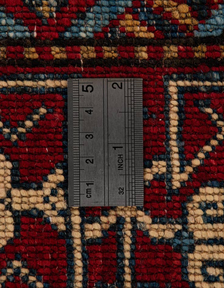 Detail image of  3' 1 x 5' 1  Hand Knotted Kazak Wool Rug