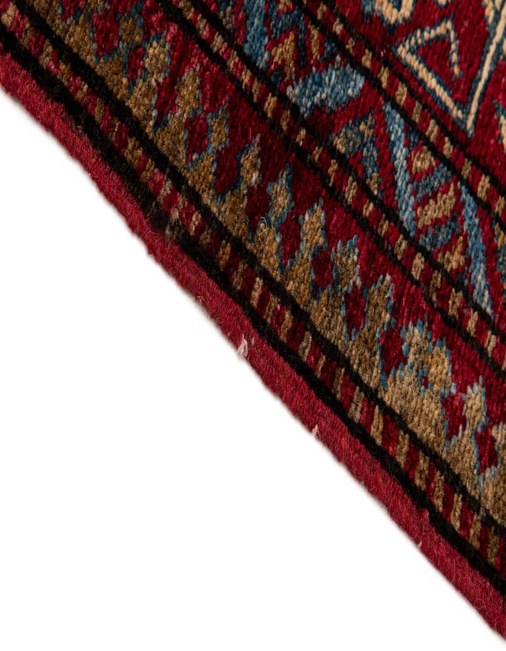 Detail image of  3' 1 x 5' 1  Hand Knotted Kazak Wool Rug