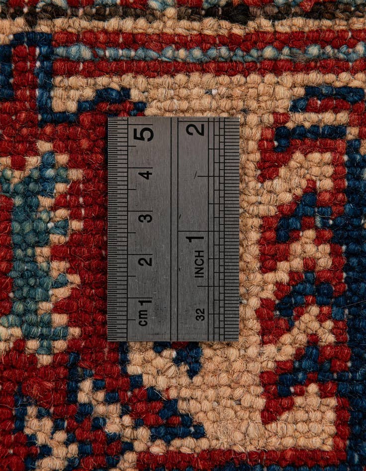 Detail image of  3' 9 x 5' 8  Hand Knotted Kazak Wool Rug