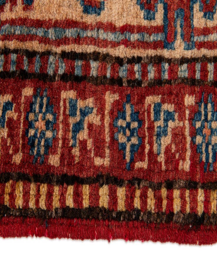 Detail image of  3' 9 x 5' 8  Hand Knotted Kazak Wool Rug