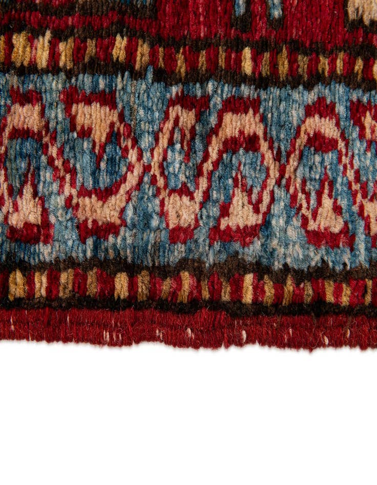 Detail image of  3' 11 x 6' 1  Hand Knotted Kazak Wool Rug