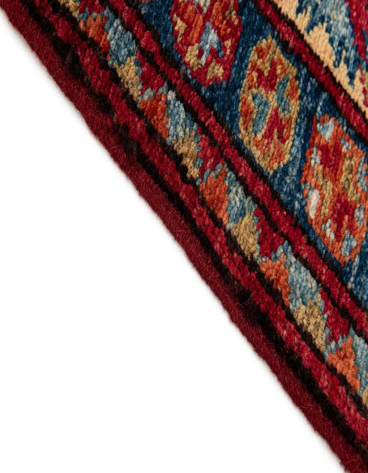 Detail image of  3' 4 x 5' 7  Hand Knotted Kazak Wool Rug