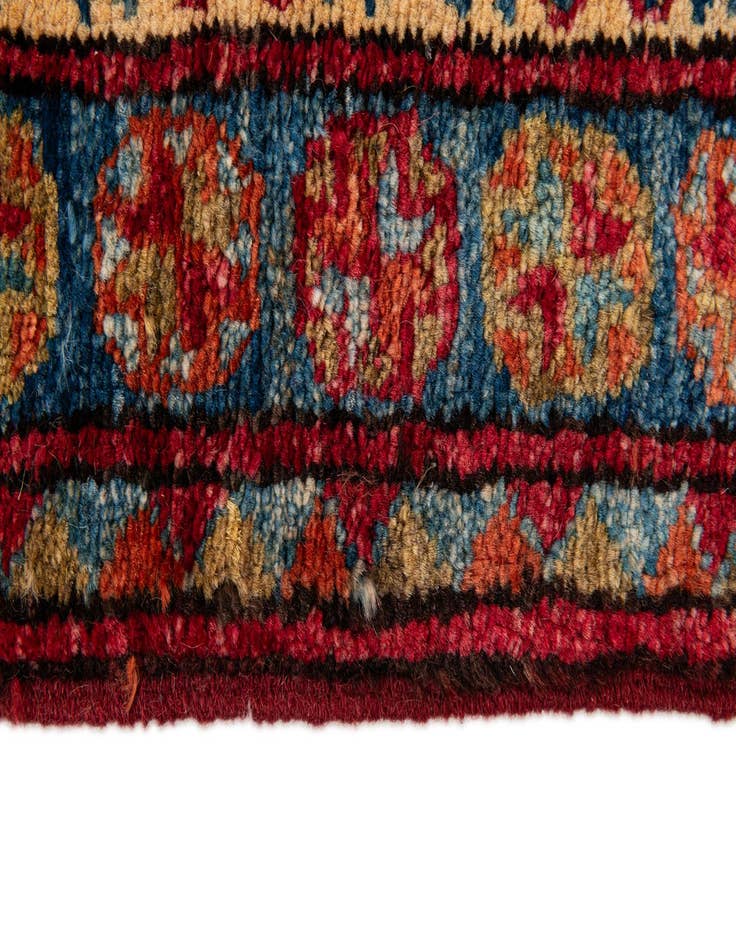 Detail image of  3' 4 x 5' 7  Hand Knotted Kazak Wool Rug