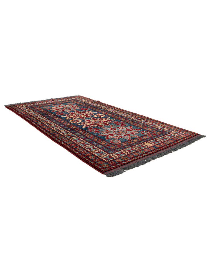 Detail image of  3' 2 x 5' 7  Hand Knotted Kazak Wool Rug