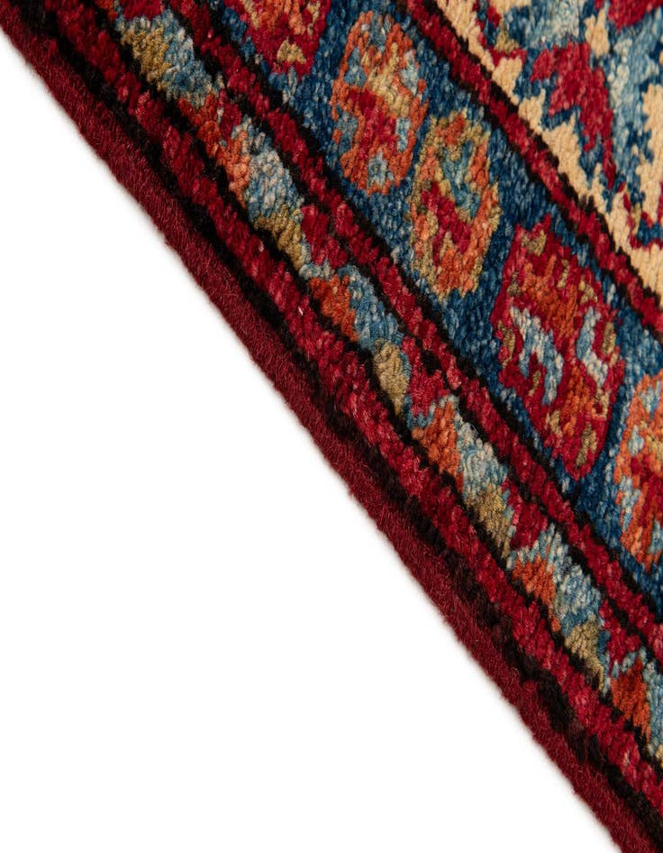 Detail image of  3' 2 x 5' 7  Hand Knotted Kazak Wool Rug