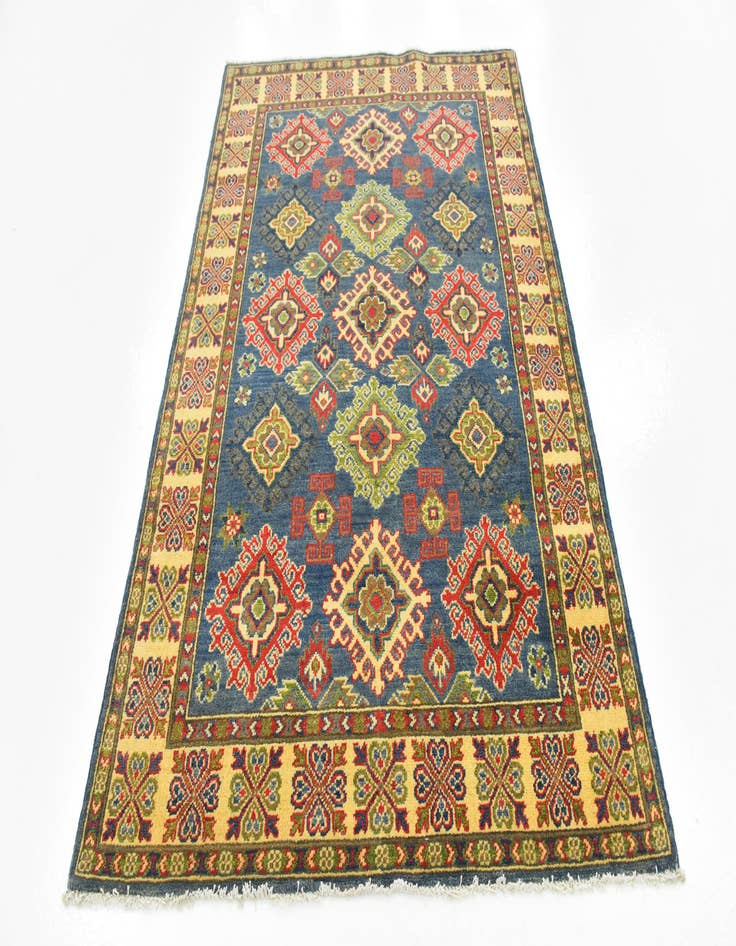 Detail image of  4' x 6'  Hand Knotted Kazak Rug