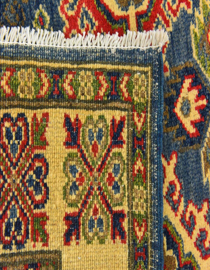 Detail image of  4' x 6'  Hand Knotted Kazak Rug