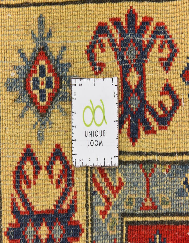 Detail image of  5' x 6' 7  Hand Knotted Kazak Rug