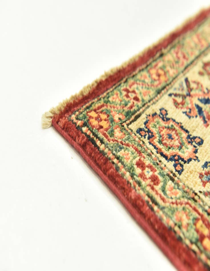 Detail image of  2' 9 x 4' 1  Hand Knotted Kazak Oriental Rug