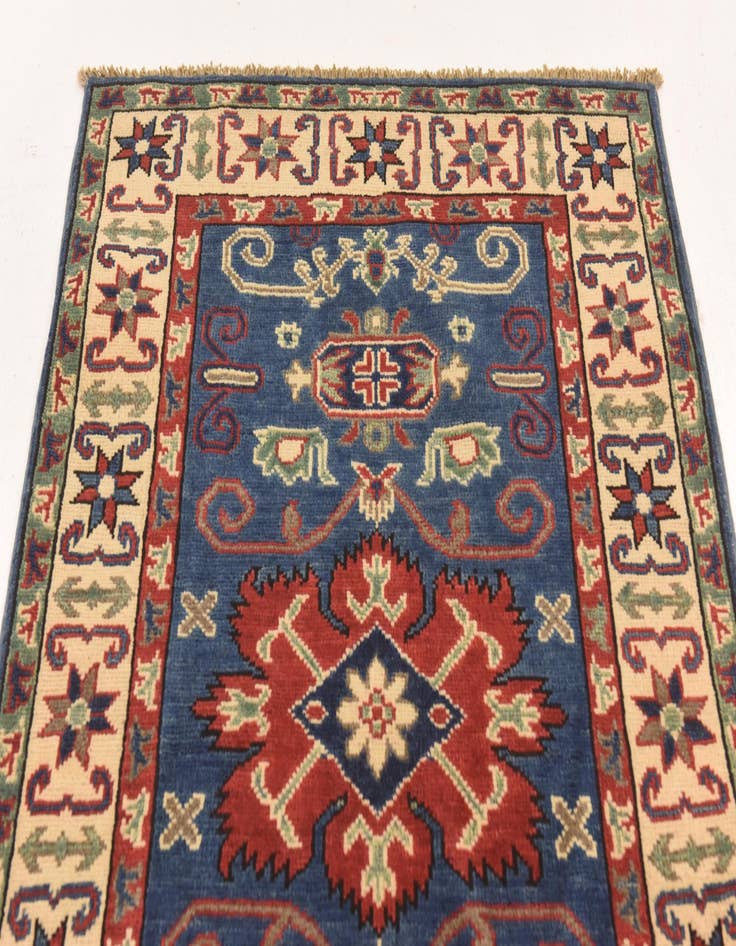 Detail image of  2' 9 x 4' 1  Hand Knotted Kazak Rug