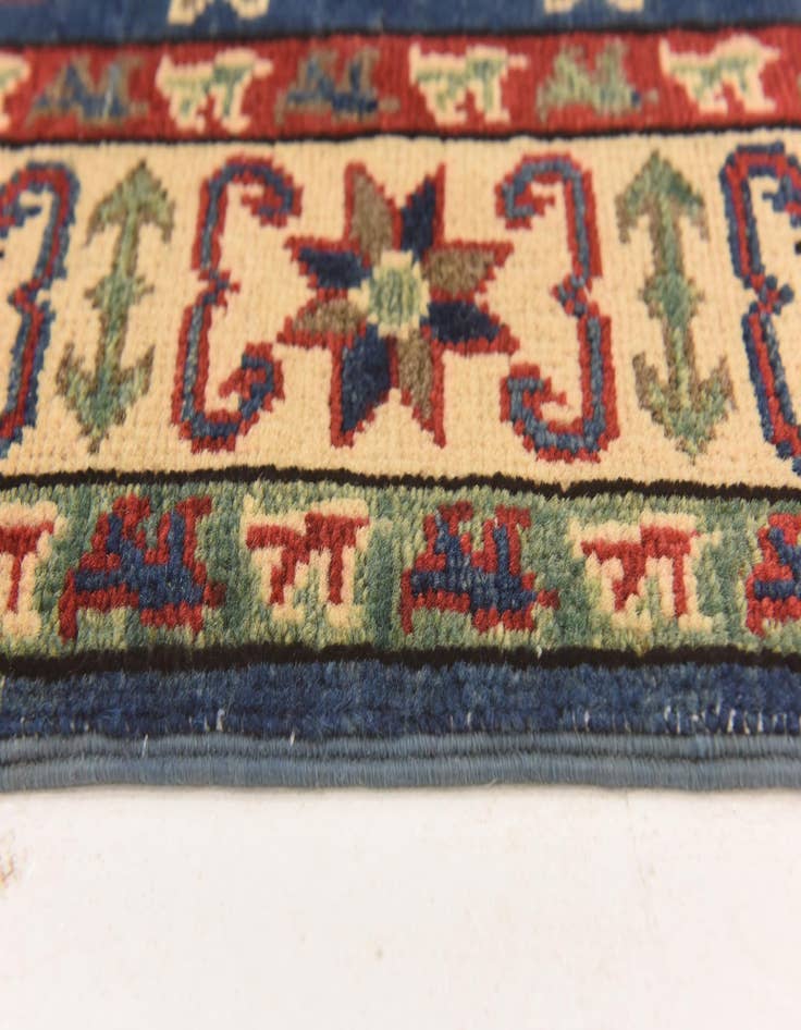 Detail image of  2' 9 x 4' 1  Hand Knotted Kazak Rug